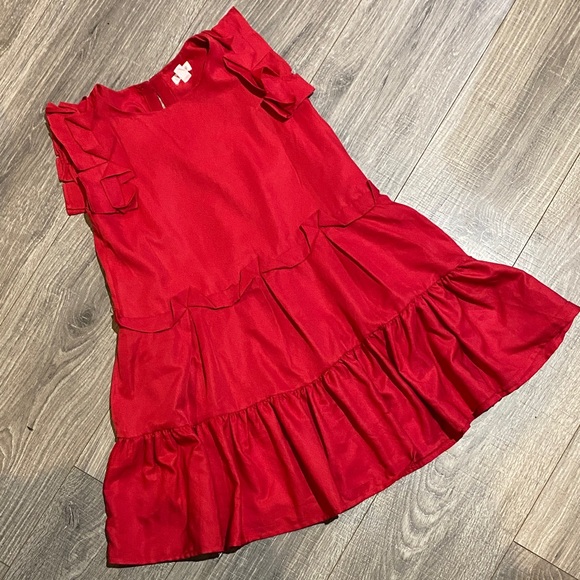 Gymboree Other - Gymboree Red Ruffle Kids Dress